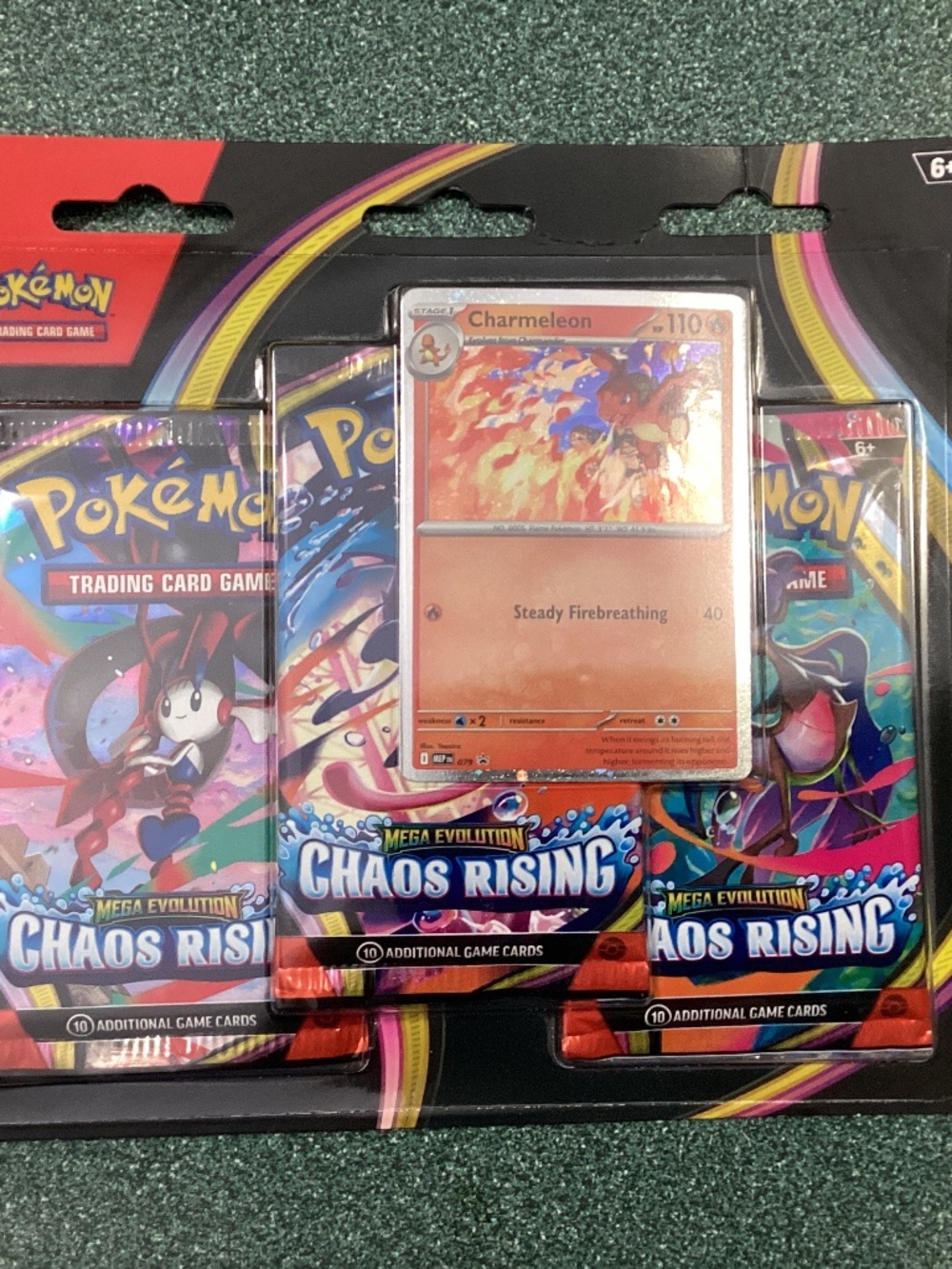 Pokémon 3 pack chaos rising